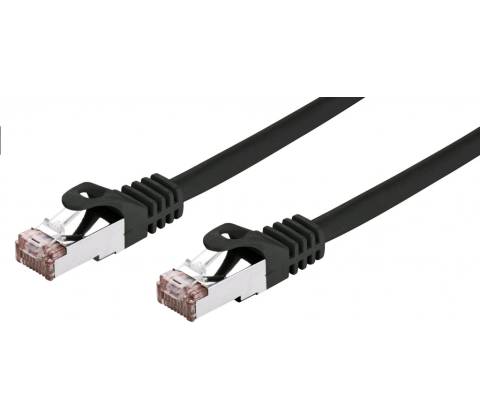 C-TECH CB-PP6F-2BK patch, Cat6, FTP, 2m, černý
