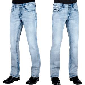 Wornstar мъжки панталон (дънки) WORNSTAR - Trailblazer - Classic Blue - WSP-TBCB