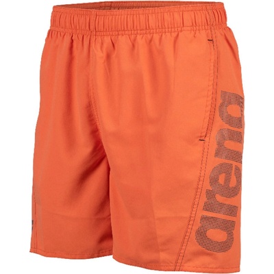 arena Mens Fundamentals Logo R Beach Boxer - Nespola Asphalt