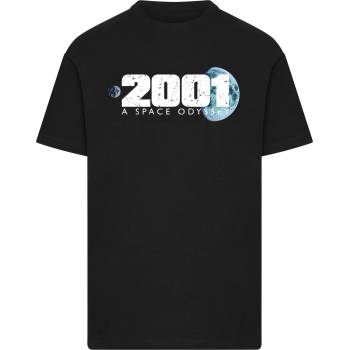 MERCHCODE Тениска A Space Odyssey Planet Tee black XXLUB-MC1177-00007 - , размер XXL