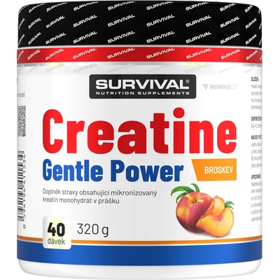 Survival Creatine Monohydrate Gentle Power 320 g – Zboží Mobilmania