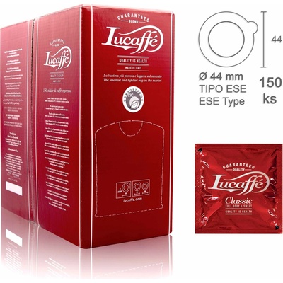 Lucaffe Classic podov 80% Arabica/20% Robusta 150 ks