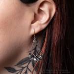 Alchemy gothic обеци ALCHEMY GOTHIC - Lunar Moth - E488
