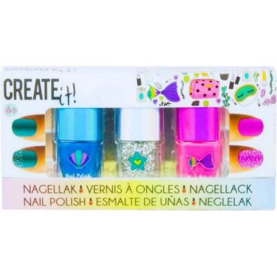 Create it 84134 Sada dívčích laků na nehty, 3 ks
