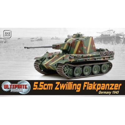 Dragon 5.5cm Zwilling Flakpanzer German Army Germany 1945 1:72