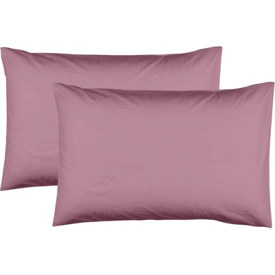 Dilios Калъфки Dilios - Пепел от рози, 2 броя, 50 x 70 cm, 100% памук Ранфорс (4000021836)