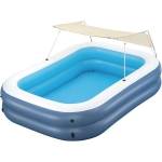 Bestway Семеен басейн Bestway със сенник 254 см Summer Bliss
