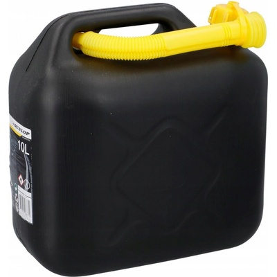 Dunlop kanystr na palivo s nálevkou plast černý 10 l