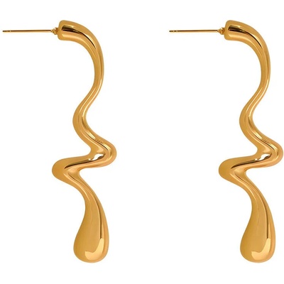 LUNICA Náušnice GOLDEN SPLASH 1124