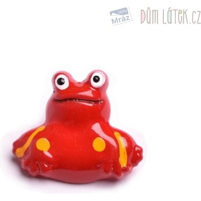 Gombík žaba, červený