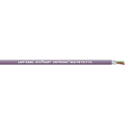 Lapp 2170322/100 zbernicový kábel UNITRONIC® BUS 1 x 2 x 0.64 mm² fialová 100 m