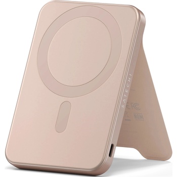 Satechi Портативна батерия Satechi - Qi2 5K Magnetic, 5000 mAh, Desert Rose (ST-B5Q2SR)
