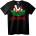 NOONEBRAND Тениска Пиранья лого - XS, Black
