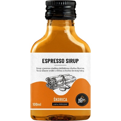 ManuCafe ESPRESSO SIRUP ŠKORICA - 100 ml