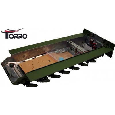 Torro Vaňa kovová komplet pre Leopard 2A6 nafarbená 1/16 HL