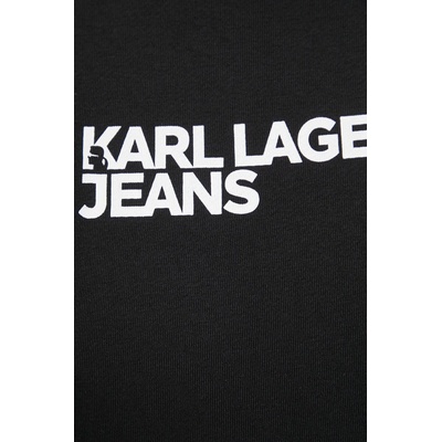 Karl Lagerfeld Jeans Суичър Karl Lagerfeld Jeans в черно с принт A1W20005 (A1W20005)