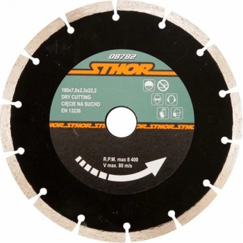 Sthor Kotouč diamantový 125 x 7,0 x 2,0 x 22,2 mm TO-08781