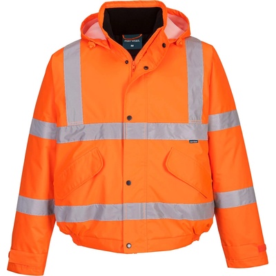 Portwest hi-vis essential es1 es463 / Мъжко зимно яке "Бомбер" - hv оранжево xxxl (es463orrxxxl)