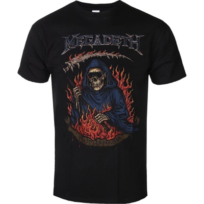 ROCK OFF Мъжка тениска Megadeth - Youthanasia Flames - ROCK OFF - MEGATS44MB