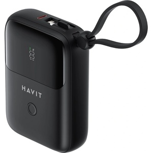 Havit PB5215 външна батерия, 10000mAh, бяла (PB5215)