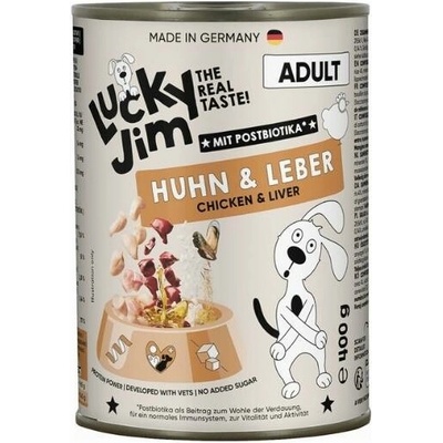 Lucky Jim Classic Adult s kuřecím masem a játry 400 g