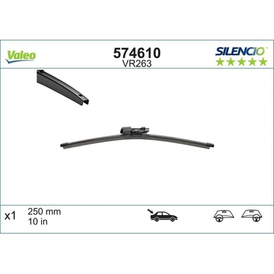 Valeo Silencio X-TRM 255 mm VA 574610