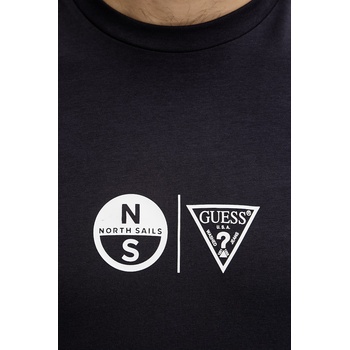 Guess тениска мъжка памучна с еластан x North Sails (M6GI40.K3322)