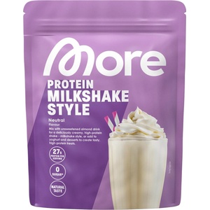More nutrition MORE Protein Milkshake, Neutral, 750 g, mix of whey concentrate and casein - XMO50625 (XMO50625)