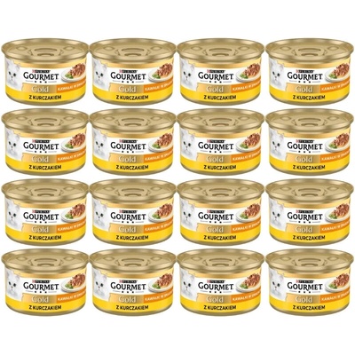 Gourmet Gold Sauce Delight s kuracím mäsom 48 x 85 g