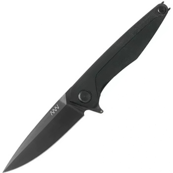 ANV Knives Z300 - SLEIPNER, DLC, FRAME LOCK, DURAL, PLAIN EDGE ANVZ300-025