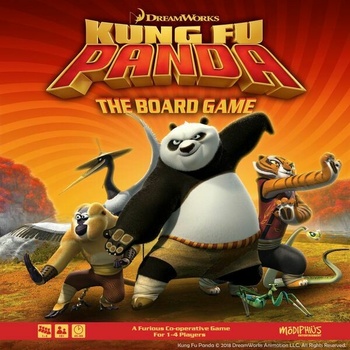 Modiphius Entertainment Kung Fu Panda Board Game Boardgame EN