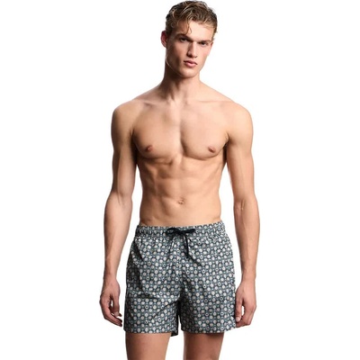 Giorgio Armani Бански гащета Emporio armani EM000583_AF20439 swimming shorts - White (Geometric Slate)