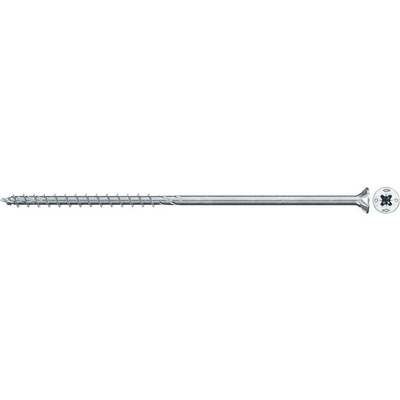 Fischer 670505 Power-Fast II šrouby do dřevotřísky 6 mm 140 mm křížová drážka Pozidriv ocel galvanizováno zinkem 25 ks