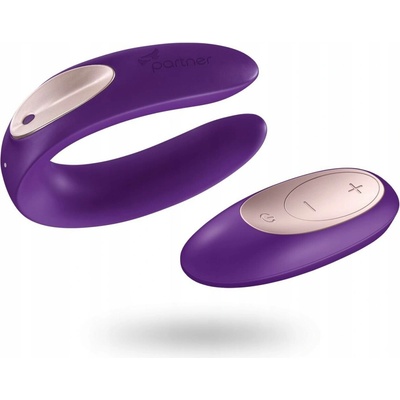 Satisfyer Partner pro páry s dálkovým ovládáním Violet