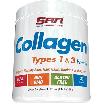 San Collagen Type 1 & 3 Powder, 201 Grams