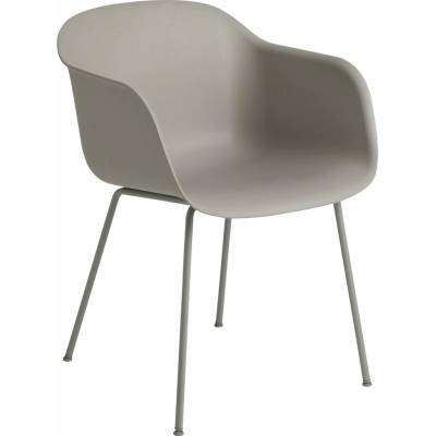 Muuto Fiber Tube Base Grey / Grey