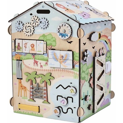 BusyKids Activity board Domeček ZOO