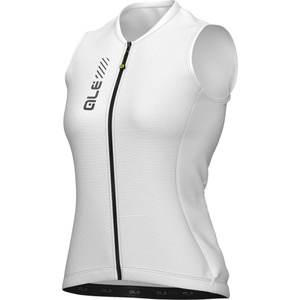 Alé Дамски потник за колоездене Alé Women's Color Block Sleeveless Jersey Cycling singlet - White - размер XS (156-2021-0312)