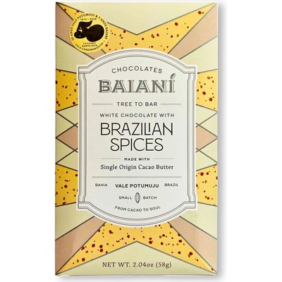 Baianí Chocolates 33% bílá Brazilien Spices 58 g