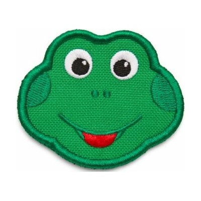 Affenzahn Velcro badge detský odznak na suchý zips frog
