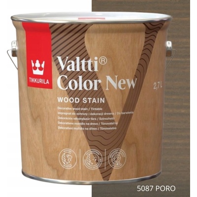 TIKKURILA VALTTI COLOR NEW 2,7L 5087 PORO Ochranný impregnační nátěr na dřevo