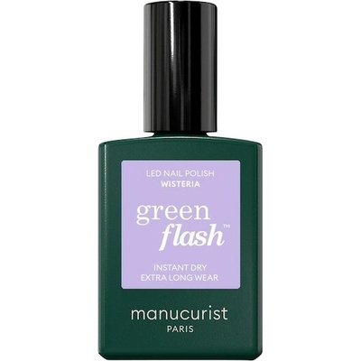 manucurist-Paris Nehty Lak-na-nehtyGreen FlashLED gelová barva na nehty Wisteria 15 ml (24 267,00 Kč / 1 l)