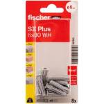 Fischer ДЮБЕЛ С КУКА 6x30 8 БР fischer sx plus (4048962481617)