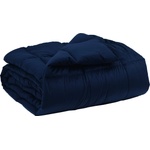 Pure Line Home Зимна двулицева олекотена завивка Soft Duo Winter от микрофибър, тъмносиня