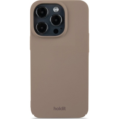 Holdit Гръб Holdit Slim Case за iphone 15 Pro - Кафяв