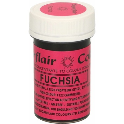 CakeSupplies Gélová farba Fuchsia Fuschsiová 25 g