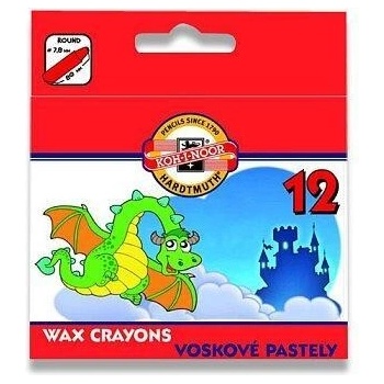 Koh-i-noor voskové pastely 12 barev