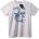 NOONEBRAND Тениска Акула Приключение - 2XL, White