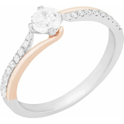 Eppi zásnubní prsten s postranními diamanty Lileas RE42470