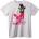 NOONEBRAND Тениска Мама Обич - XS, White
